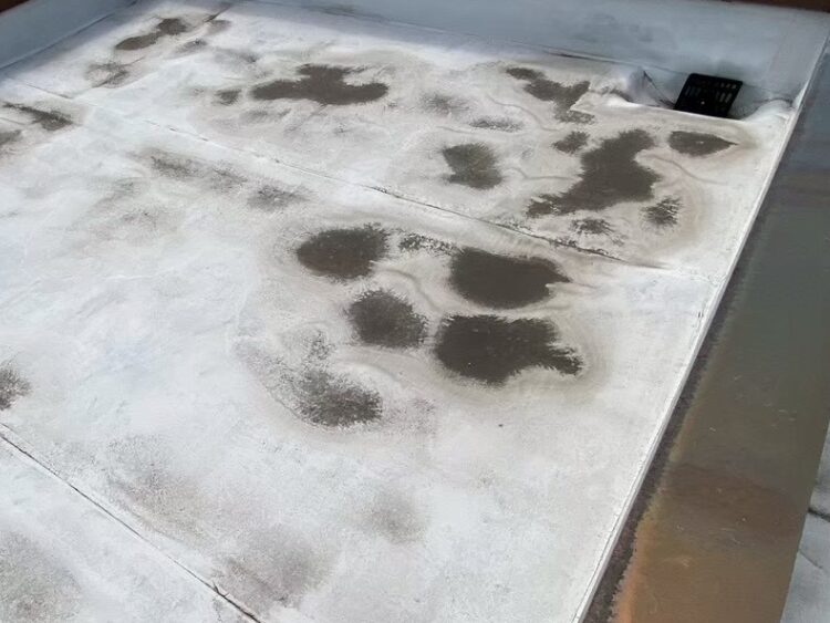 防水層の膨れ